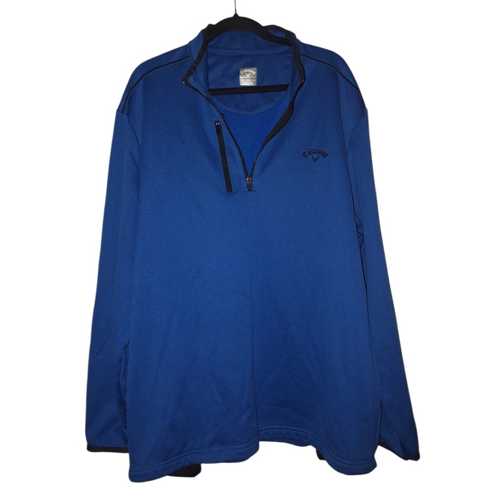 Callaway Royal Blue 1/4 Zip Golf Pullover